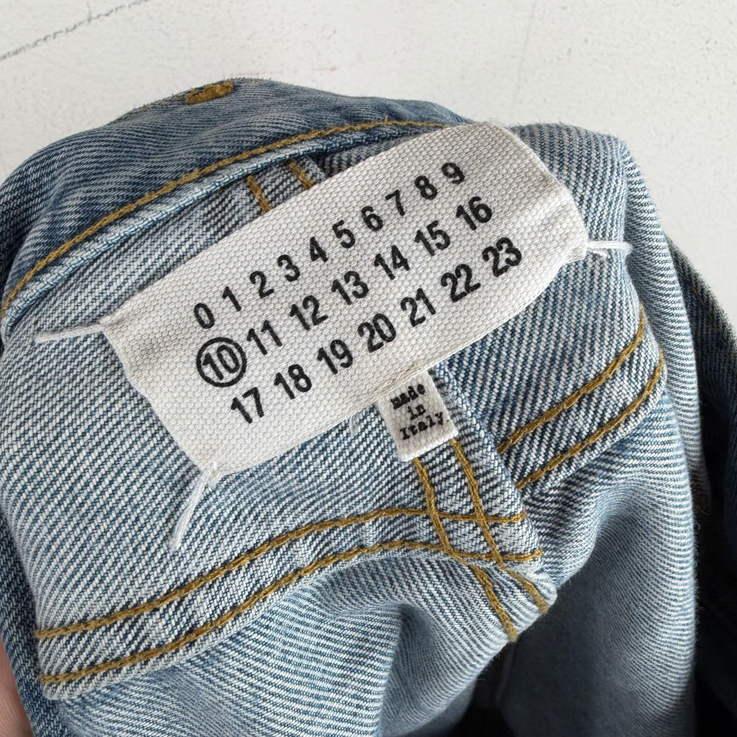 Margiela Light Blue Wash Straight Jeans