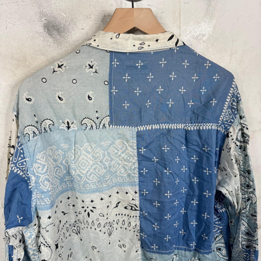 Kapital Patchworked Bandana Trucker Shirt