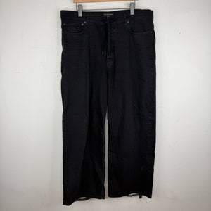 Balenciaga Sample Drawstring Baggy Jeans