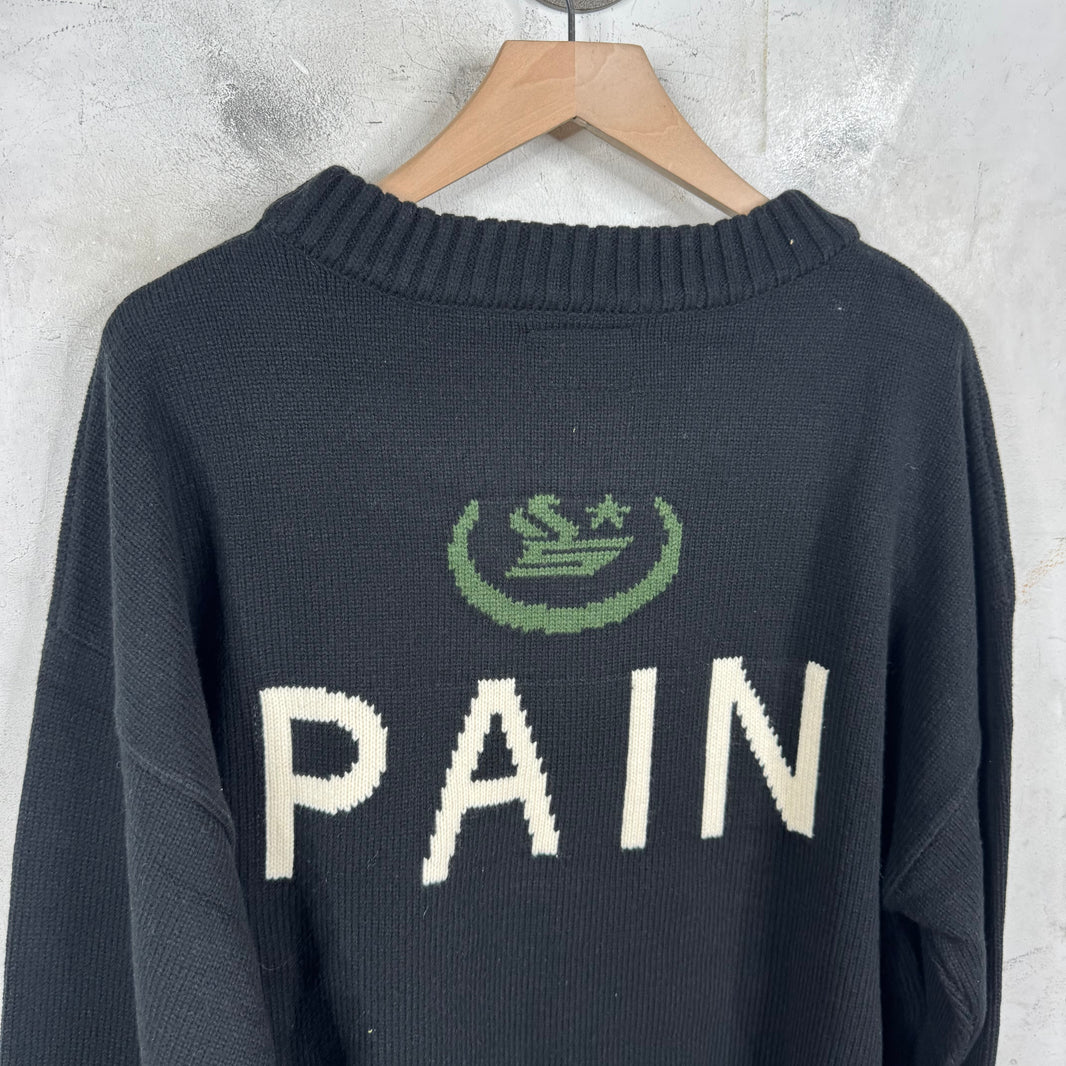 Sicko Pain Flag Knitted Sweater