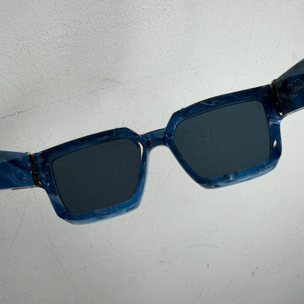 Louis Vuitton Blue Marble Millionaire Sunglasses
