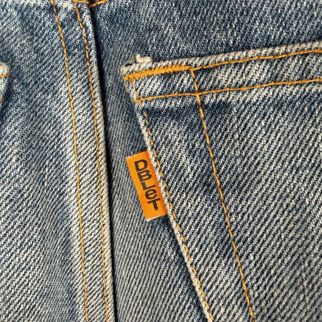 Doublet Blue Robot Leg Denim Jeans