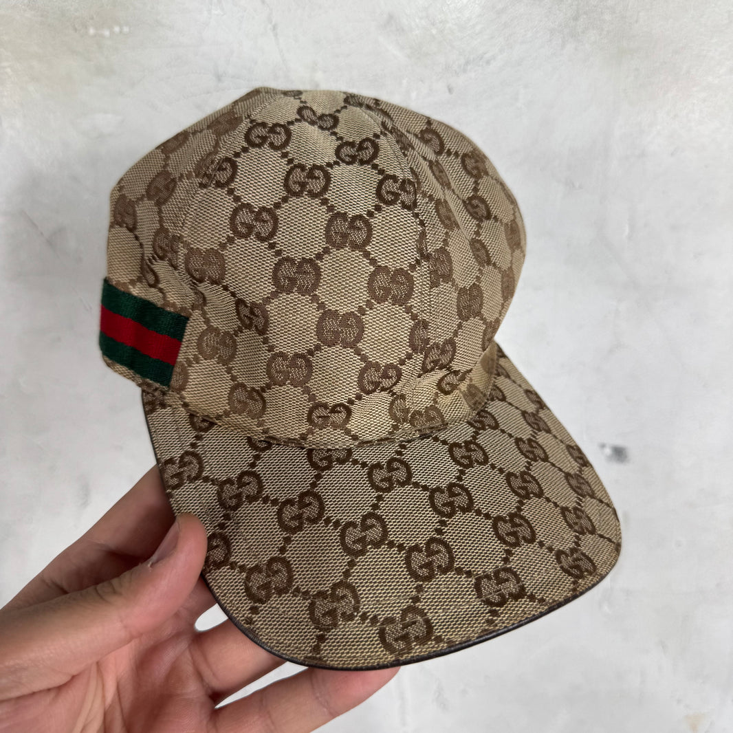 Gucci Monogram Beige Hat