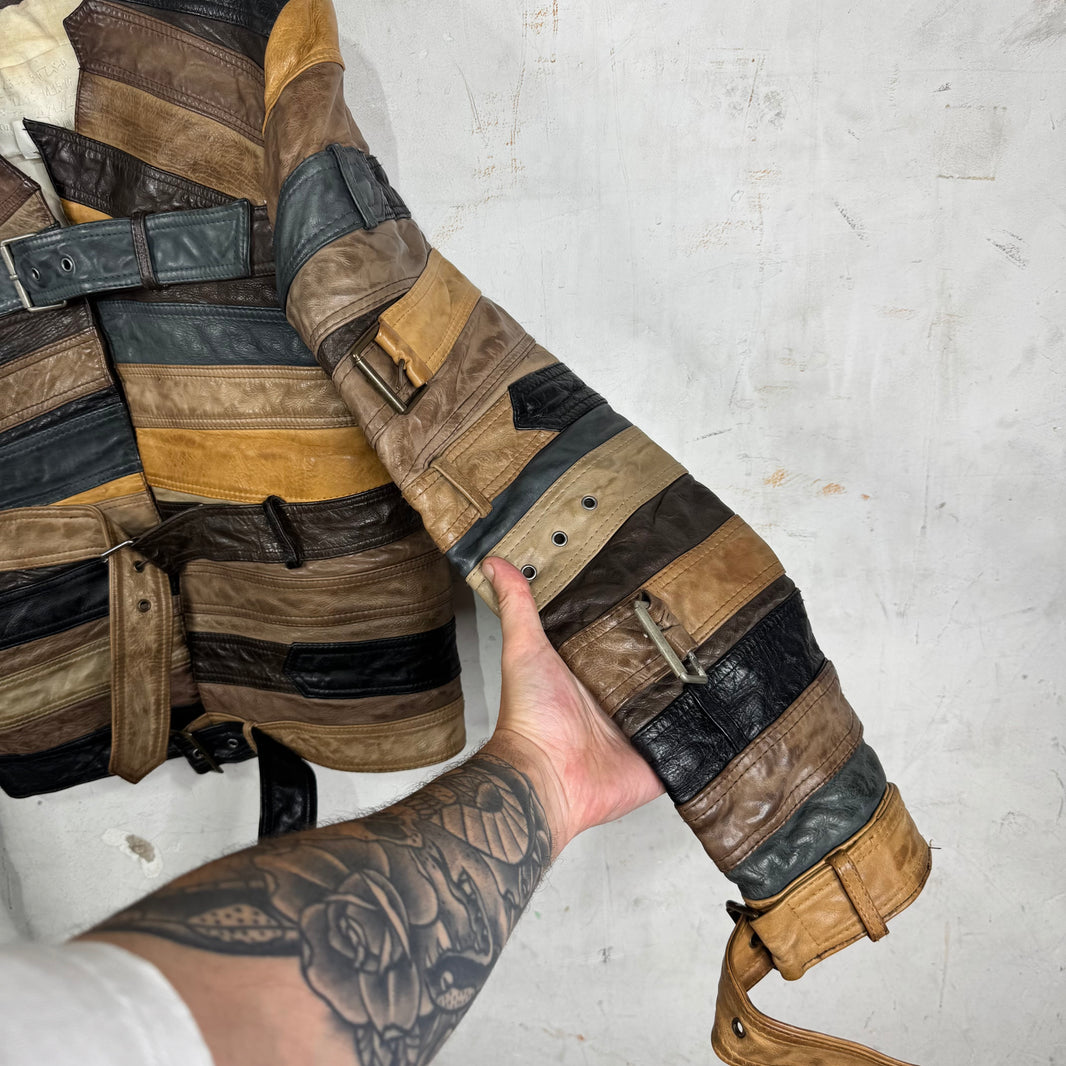 Margiela x H&M Leather Belt Jacket