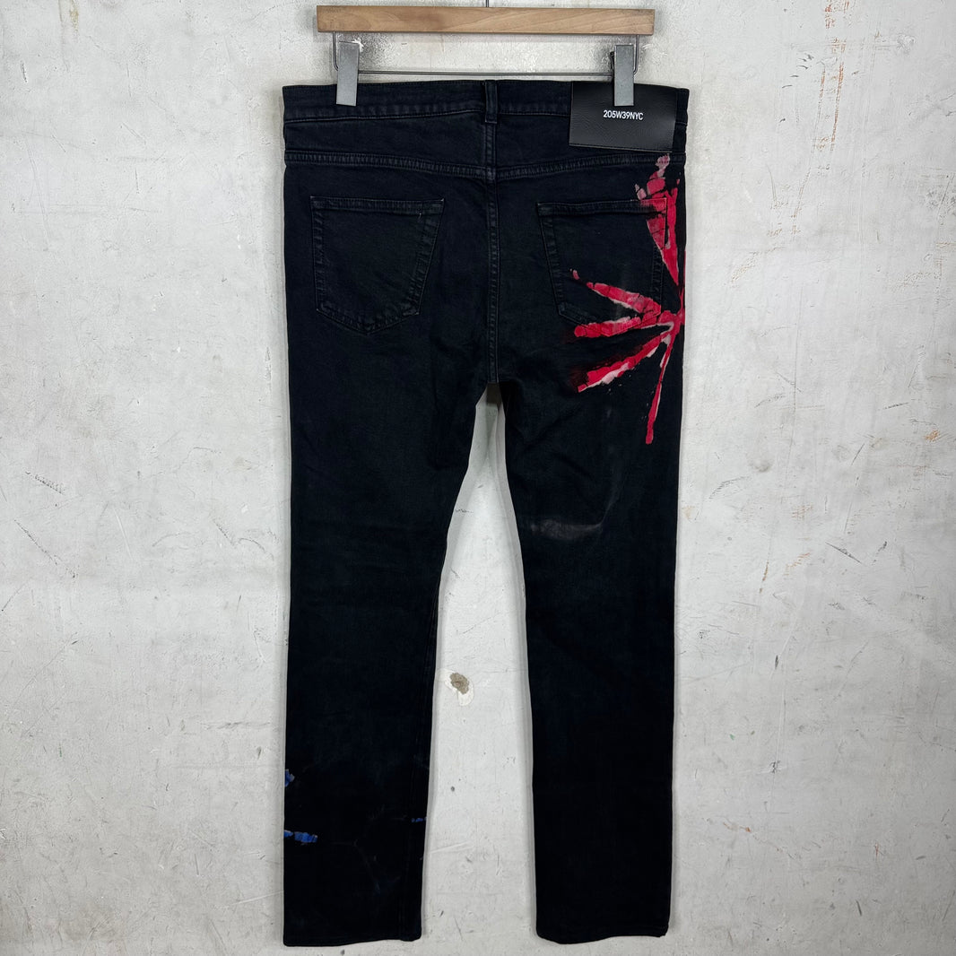 Calvin Klein 205W39NYC Black Tie Dye Jeans