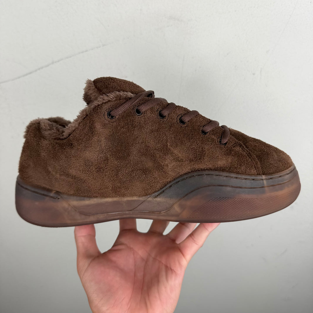 ERL Brown Suede Vamp Sneakers