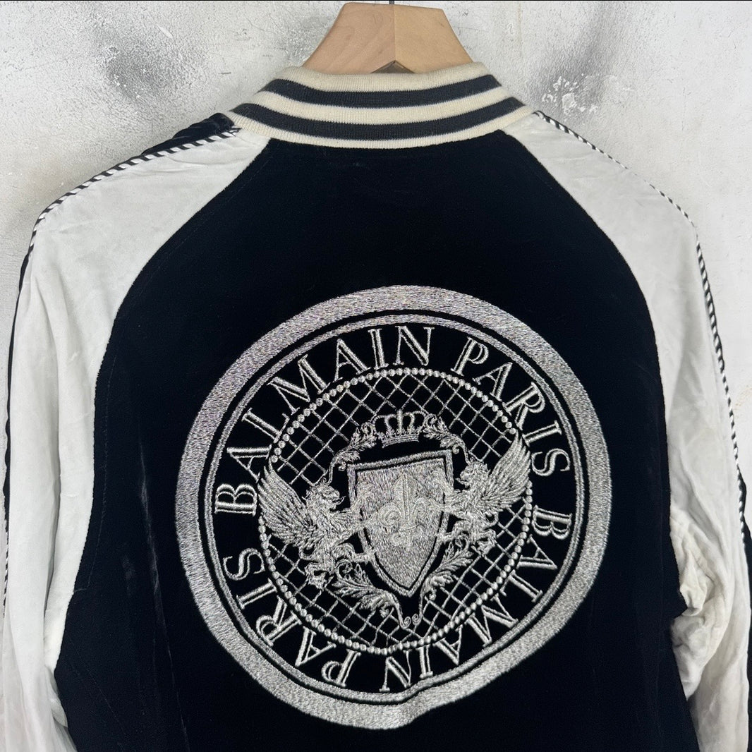Balmain Velvet Souvenir Jacket