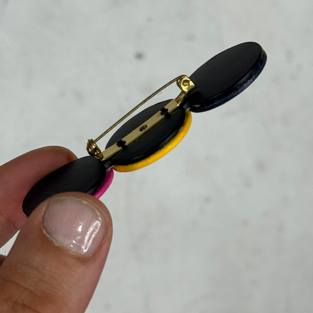 Louis Vuitton Tri Logo Pin