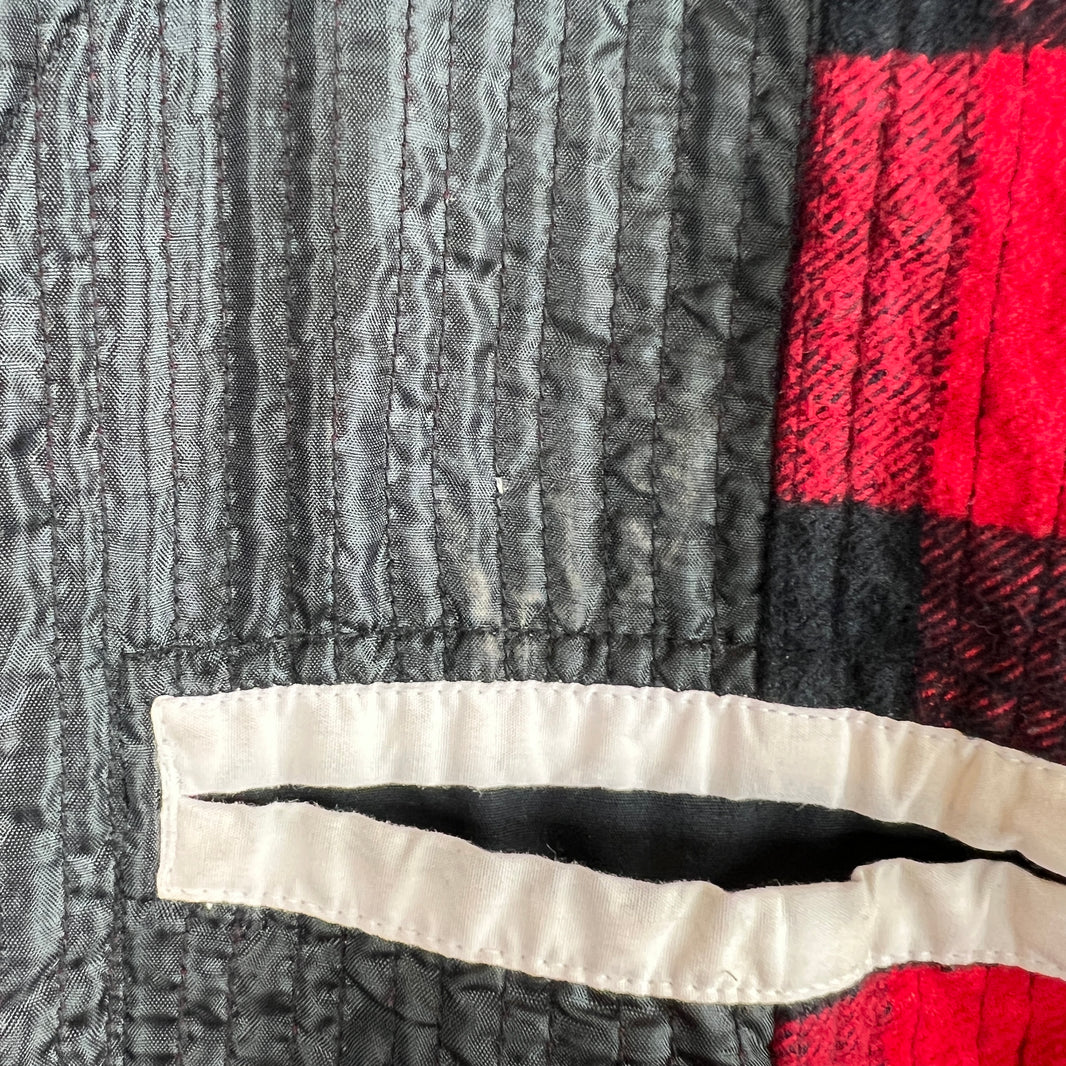 Craig Green Red Plaid Quilted Work Jacket