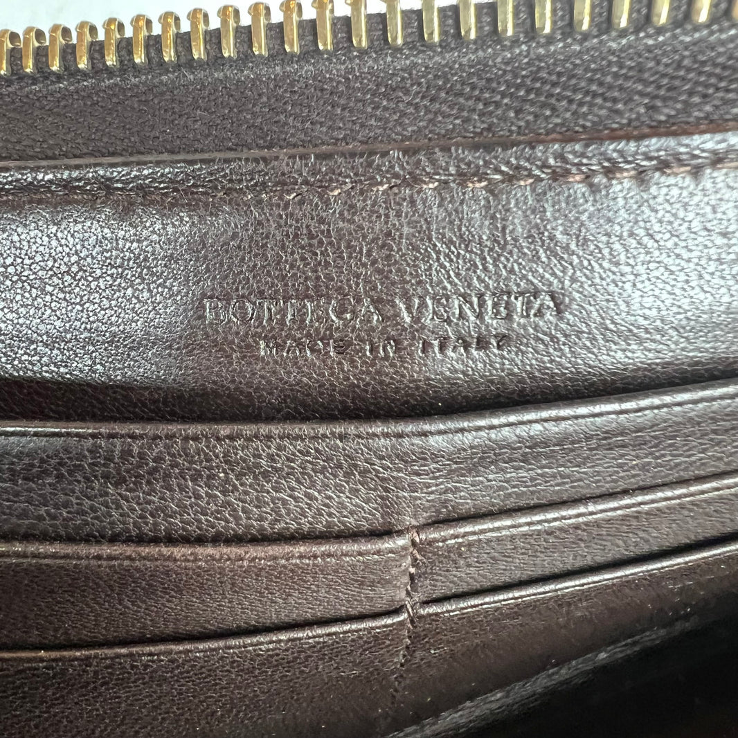 Bottega Veneta Intrecciato Long Wallet