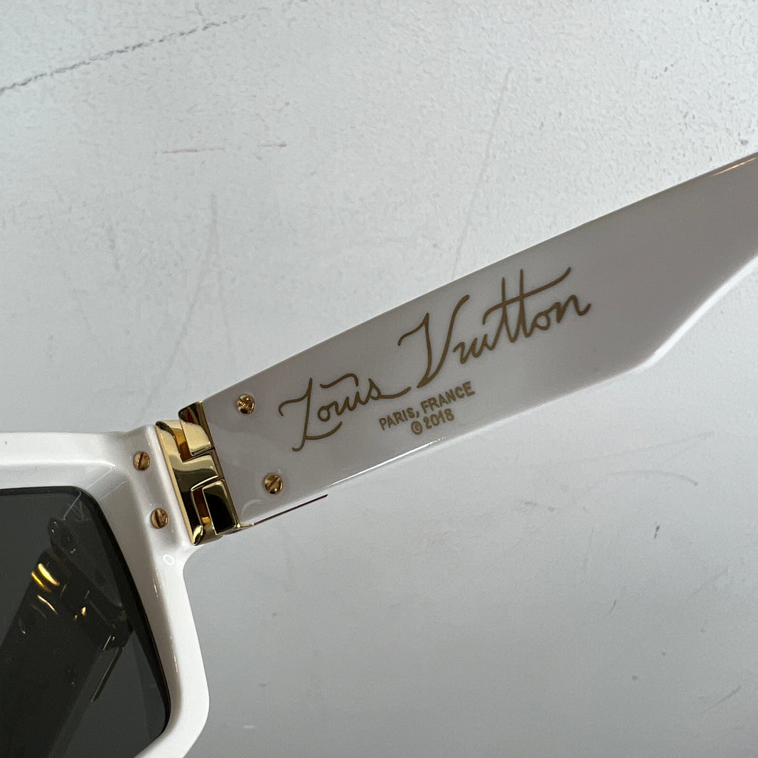 Louis Vuitton White Millionaire Sunglasses
