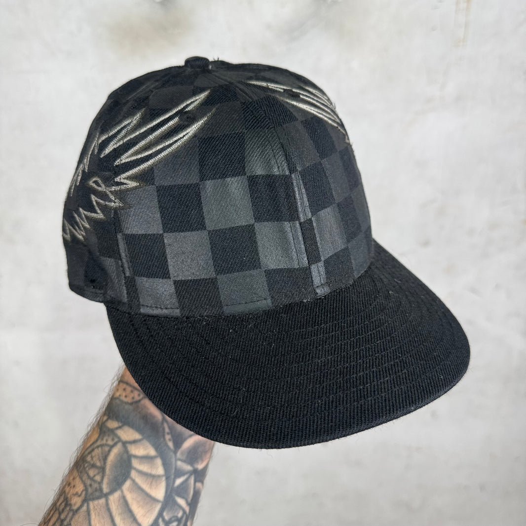 Number Nine x New Era Checkerboard Wing Fitted Hat