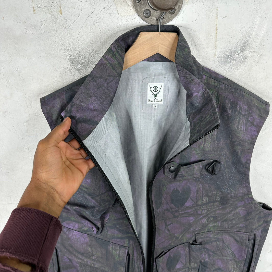 South2West8 Purple Camouflage Vest