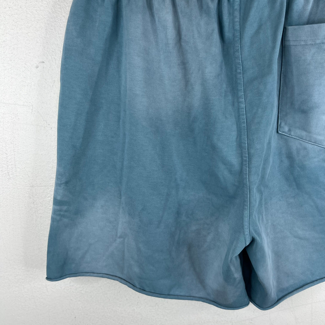 424 Blue Academy Crest Sweatshorts
