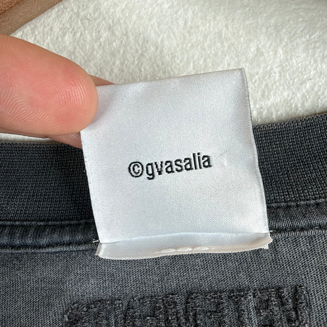 Vetements Gray Patchwork T-Shirt