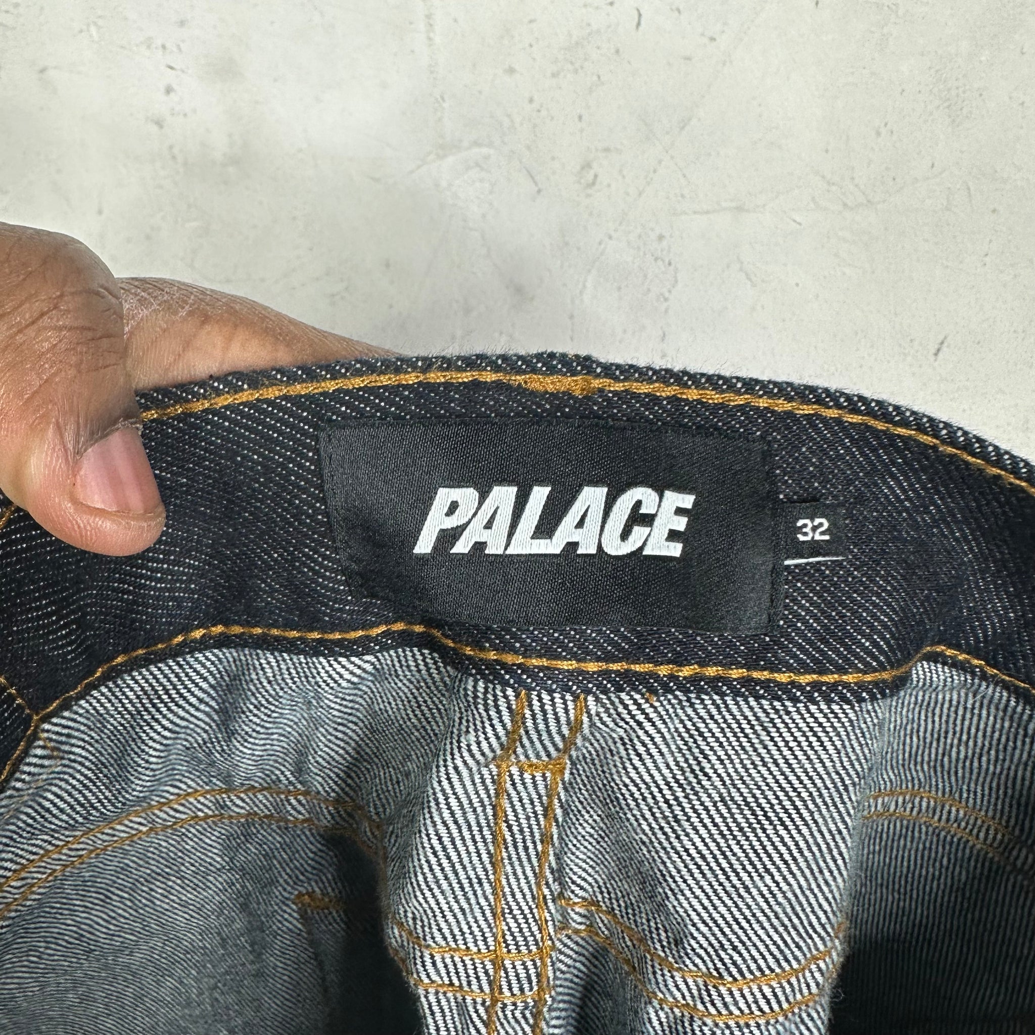 Palace Baggy P90 Selvedge Denim Jeans – www.Lukes.store 