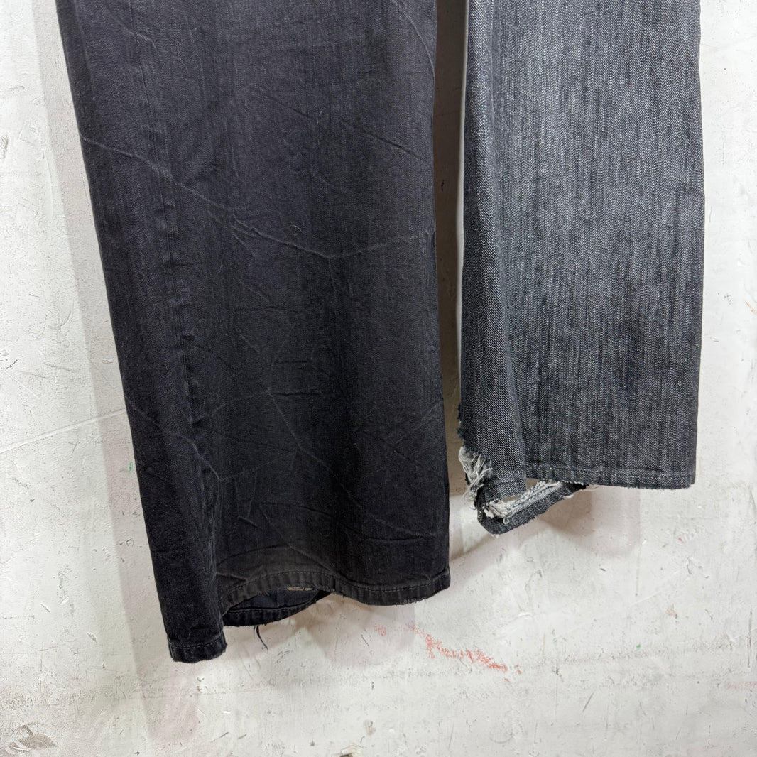 Balenciaga Hybrid Split Drawstring Jeans
