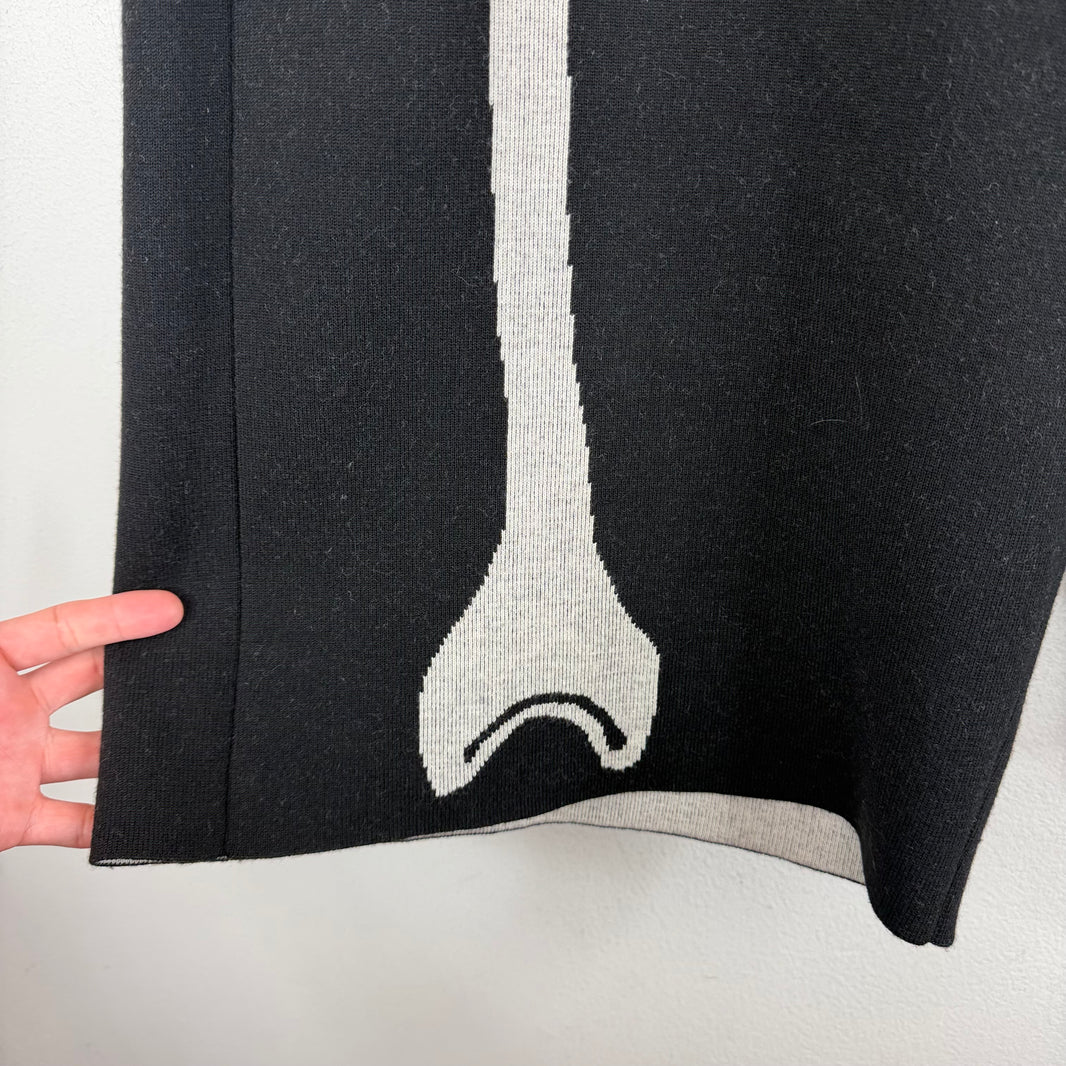 Loewe Wool Skeleton Long Shorts