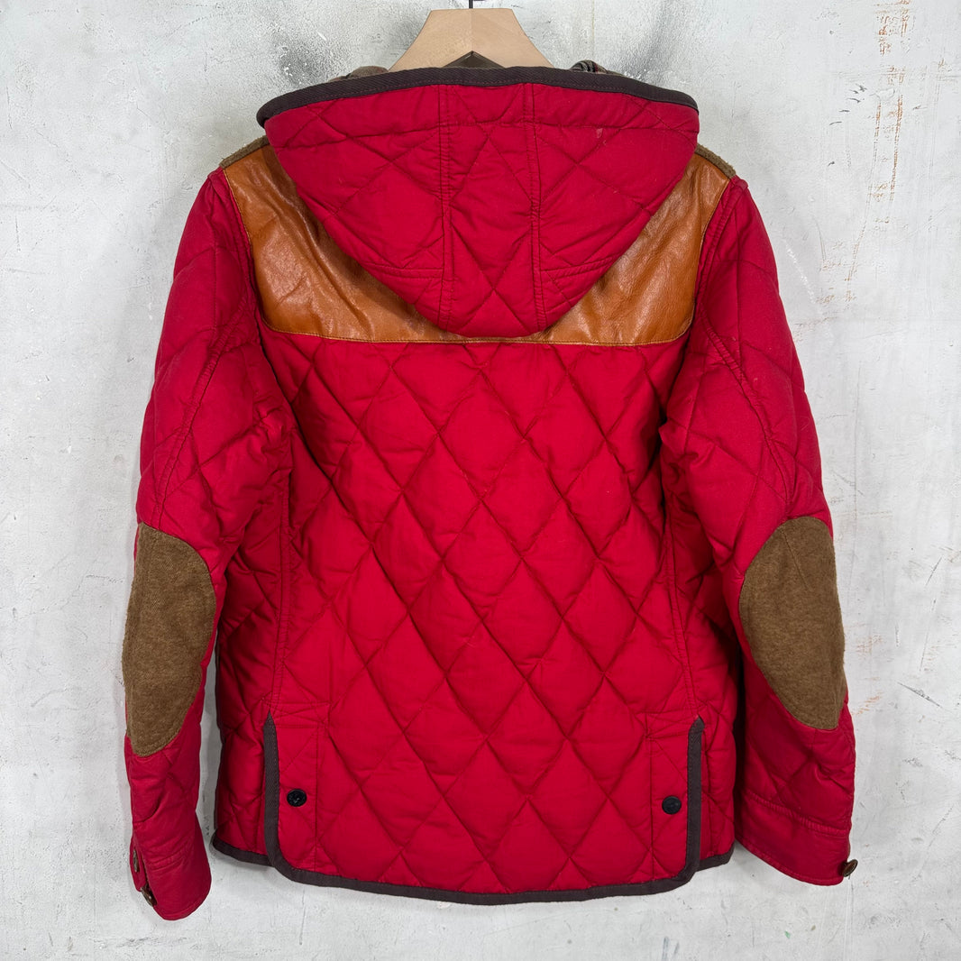 Junya Watanabe Duvetica Quilted Wool Paneled Jacket
