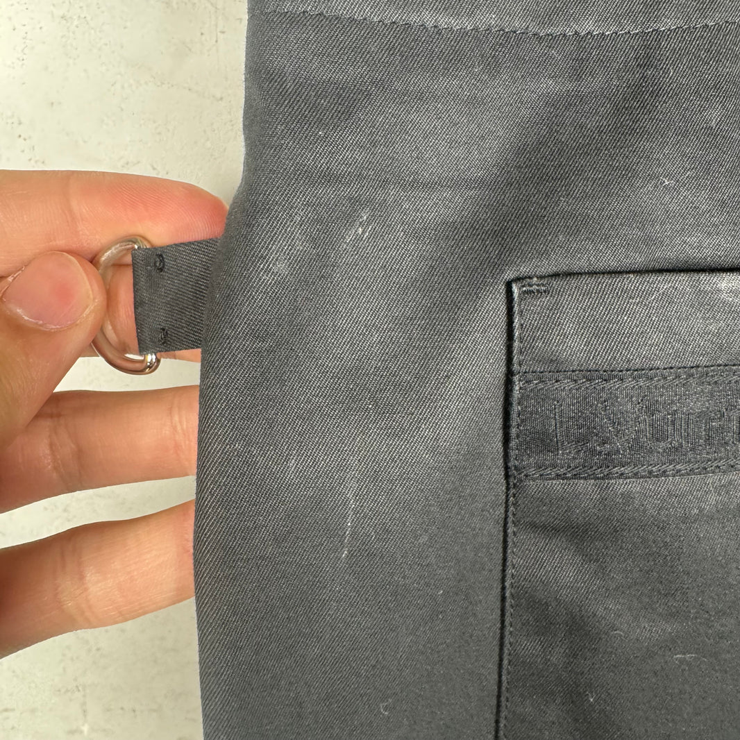 Louis Vuitton Black Back Zip Trousers