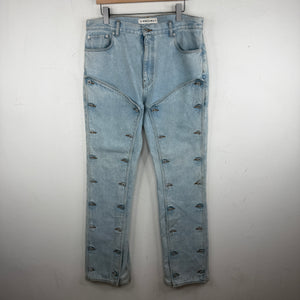 Y/Project Snap Off Jeans Blue