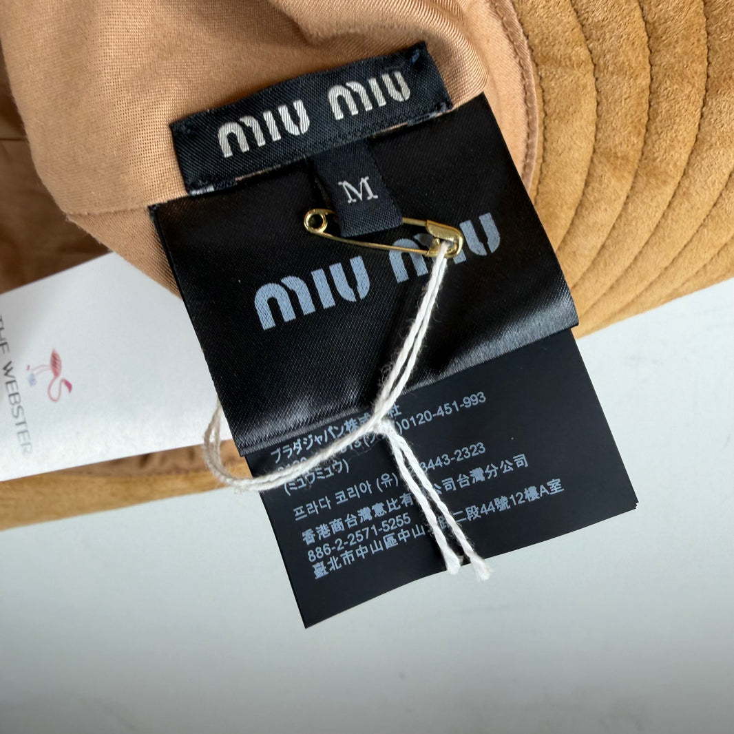 Miu Miu Suede Cowboy Hat