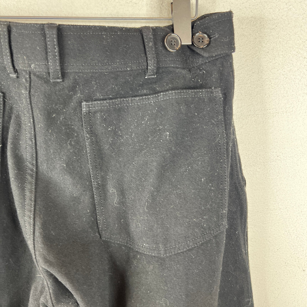 CDG Shirt Wool Patchwork Trousers