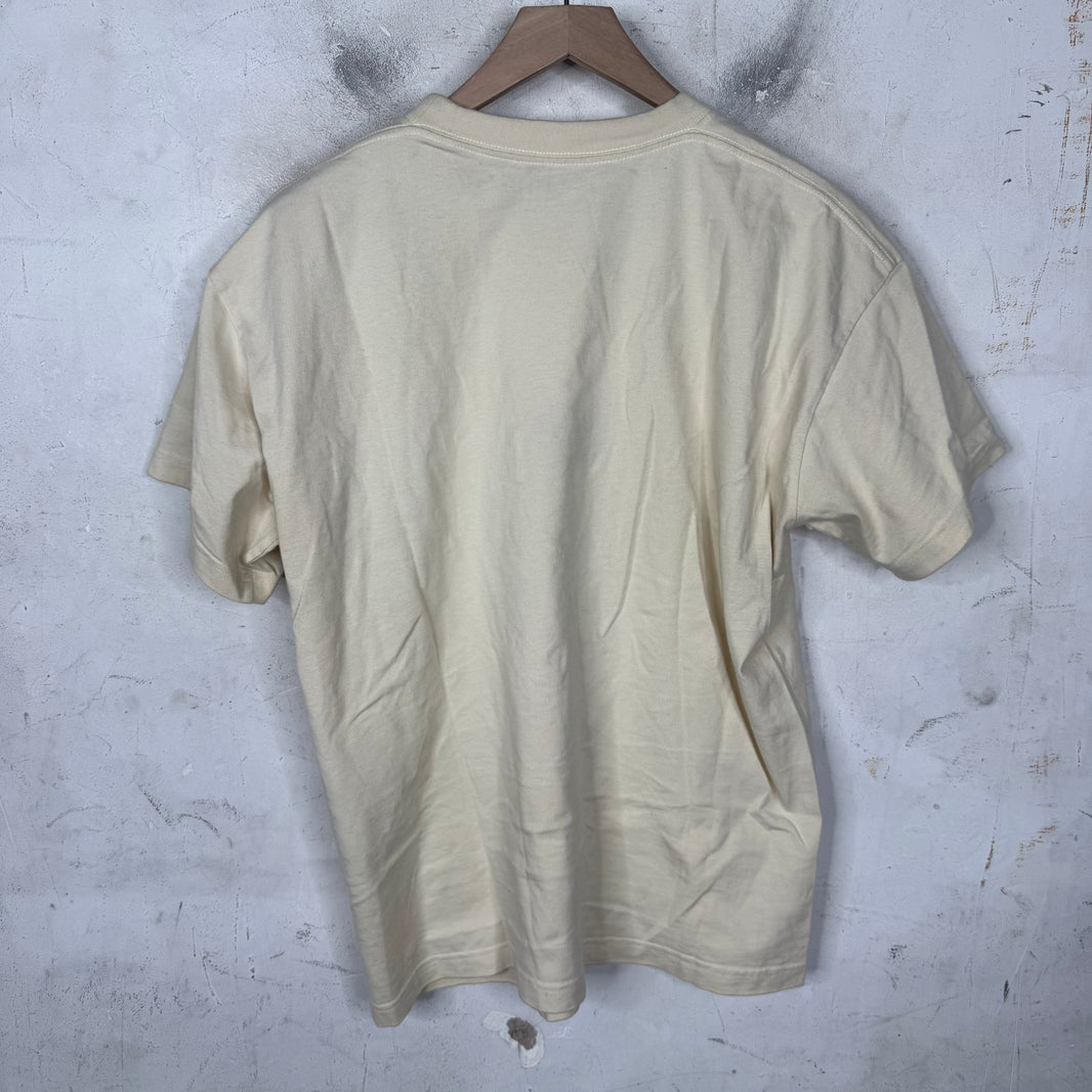 Balenciaga Cream BB Logo T-Shirt