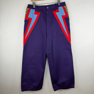 Gucci Purple Lightning Pants