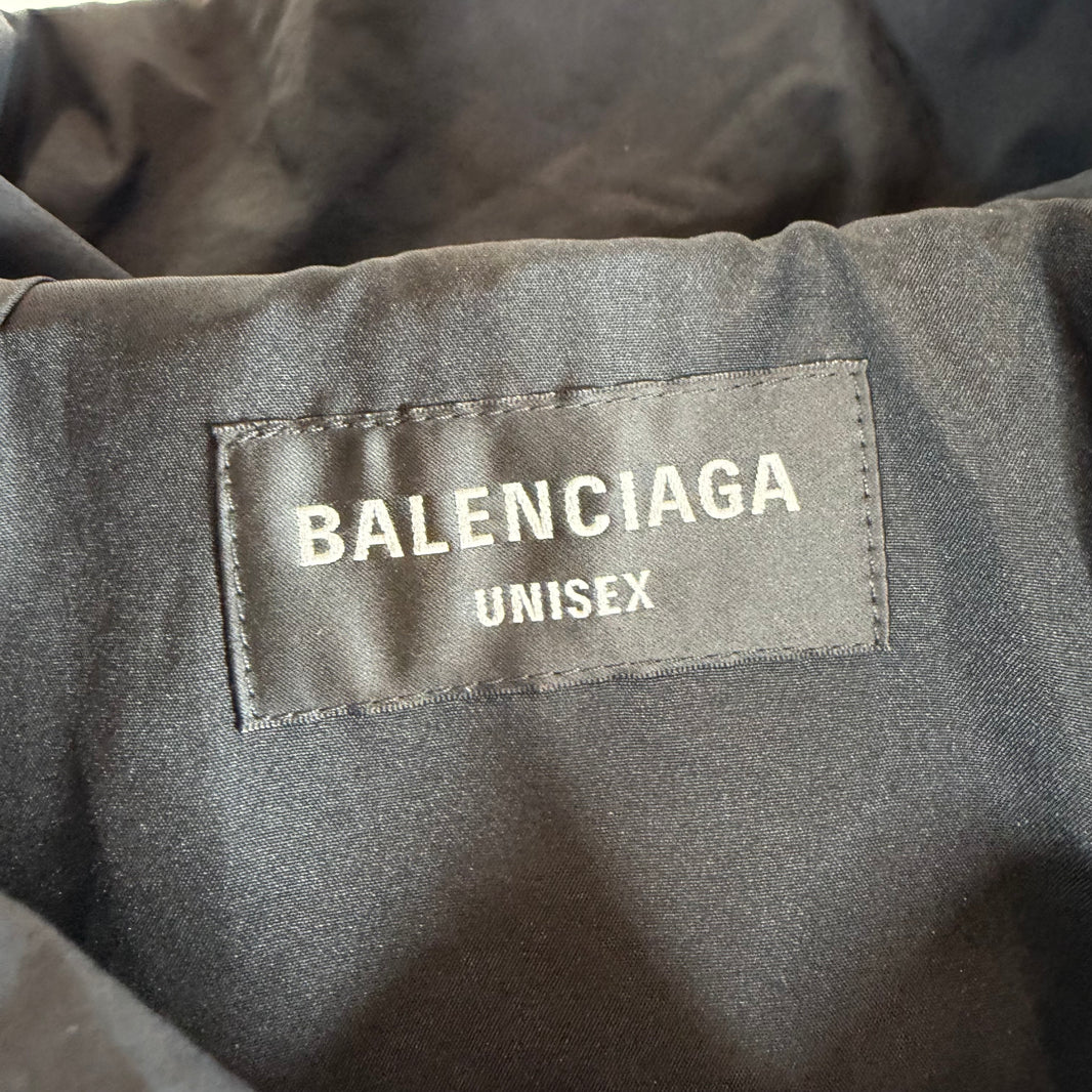 Balenciaga Sample Sporty B Pullover Puffer Jacket