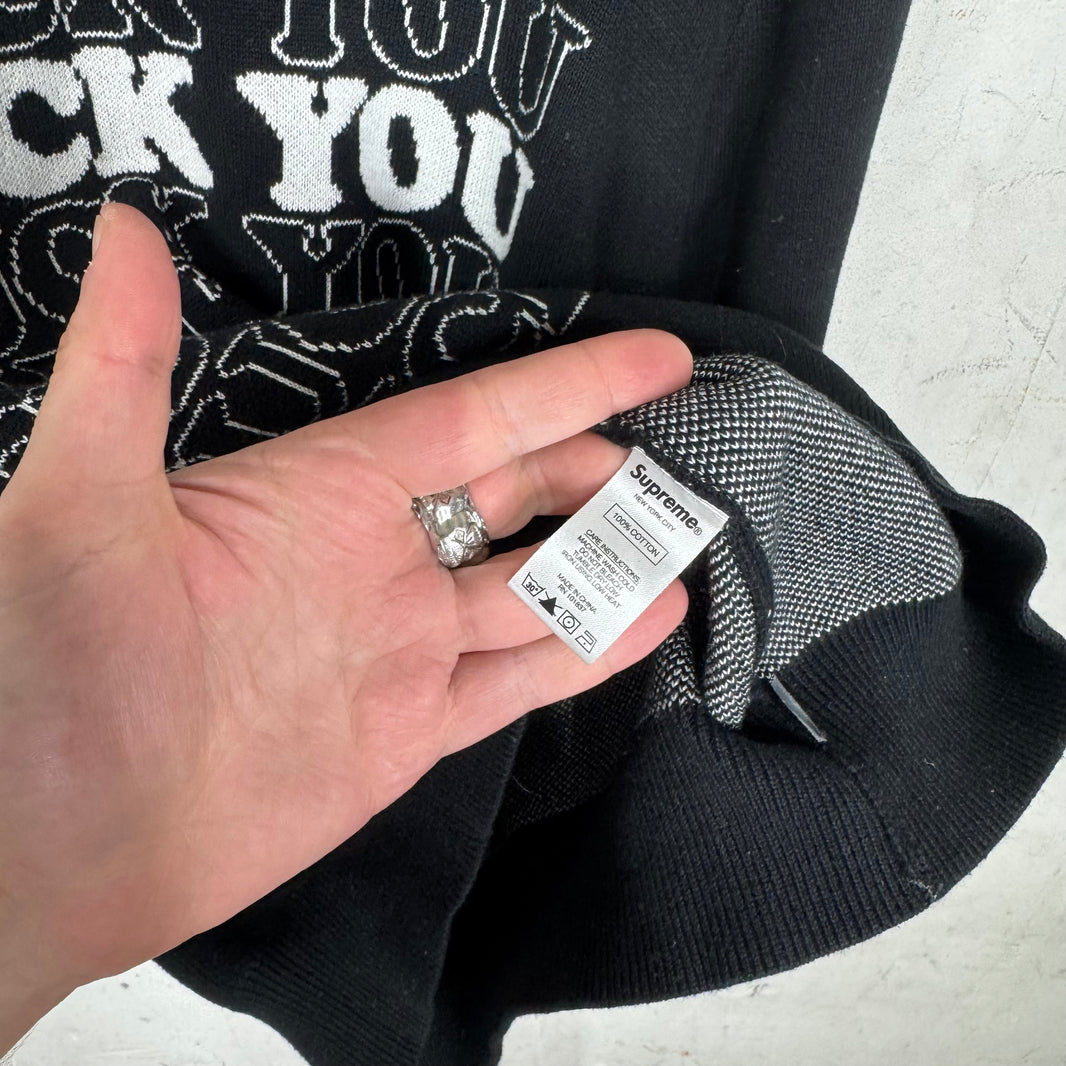 Supreme x Hysteric Knitted Sweater