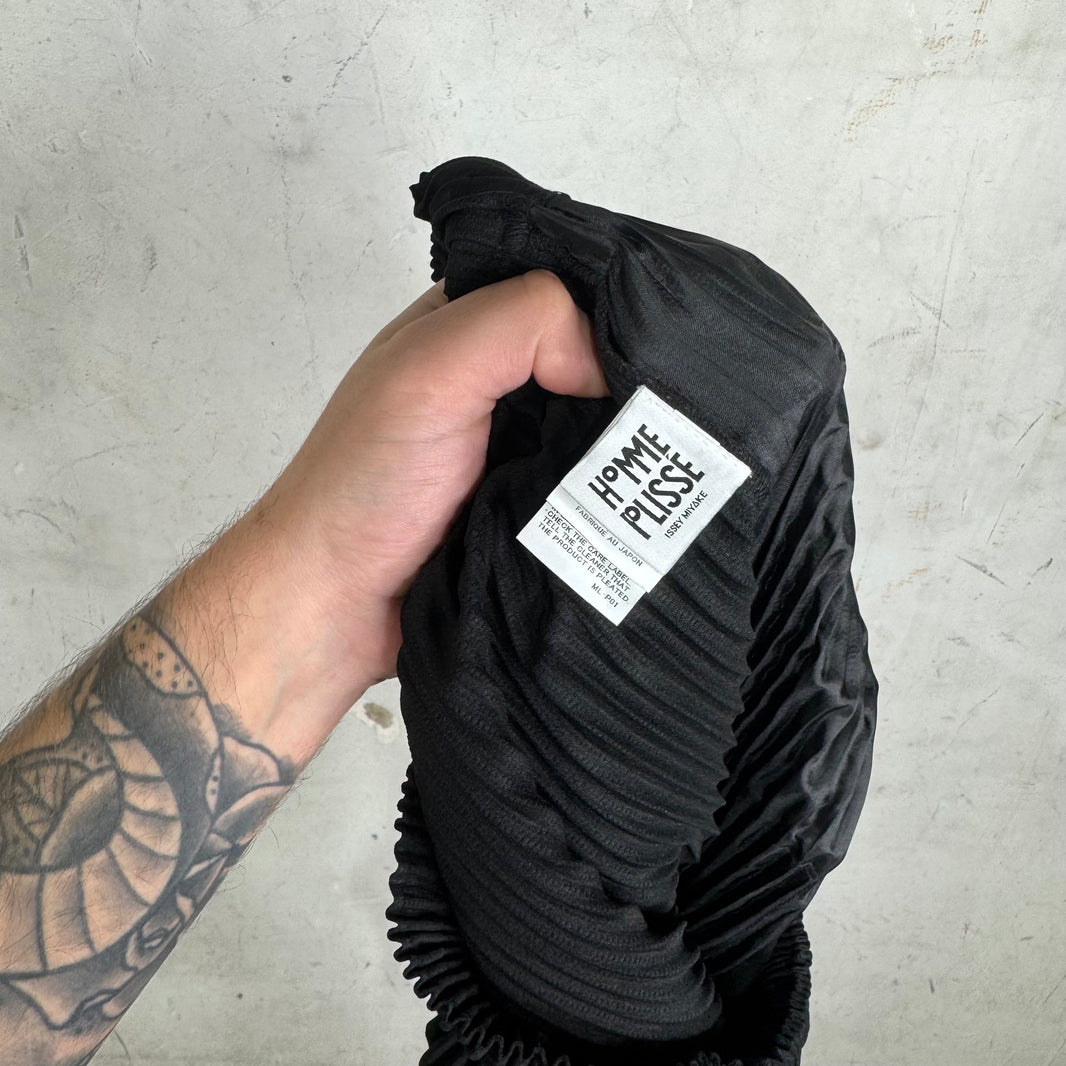 Issey Miyake Homme Plisse Black Trousers
