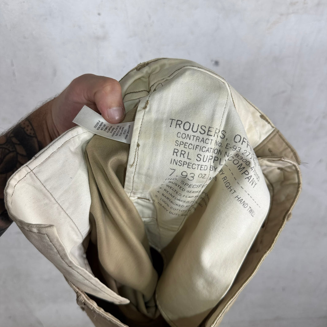 RRL Beige Chinos