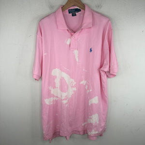 Ralph Lauren Pink Bleached Polo Shirt