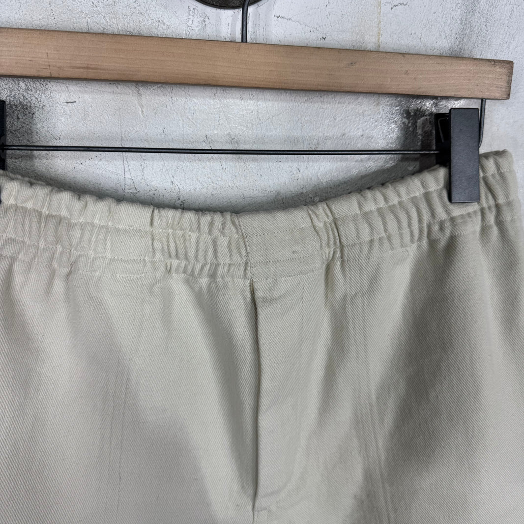 Bode Canvas Woven Logo Shorts