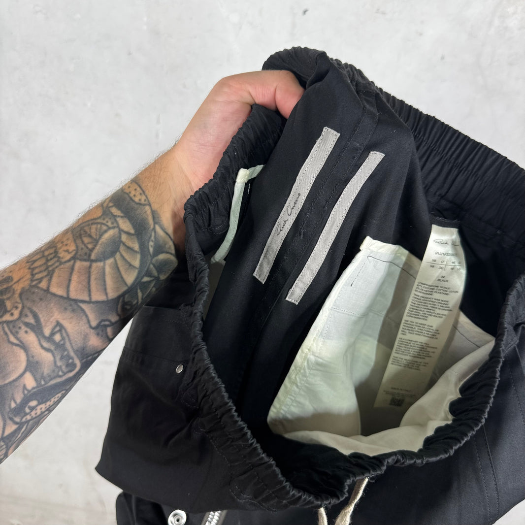 Rick Owens Cotton Black CargoBelas