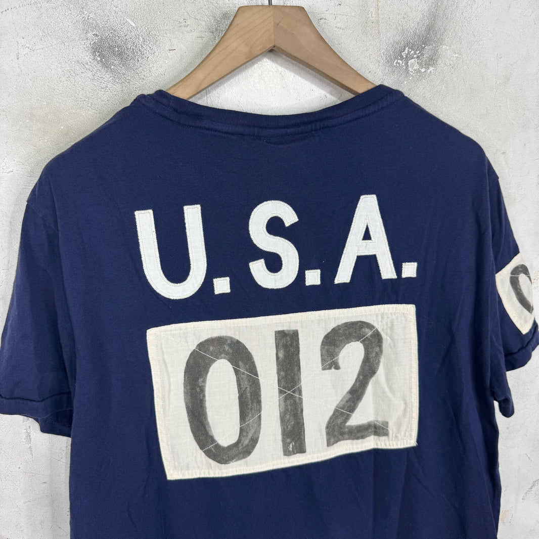 Ralph Lauren Navy US Crest Pony T-Shirt