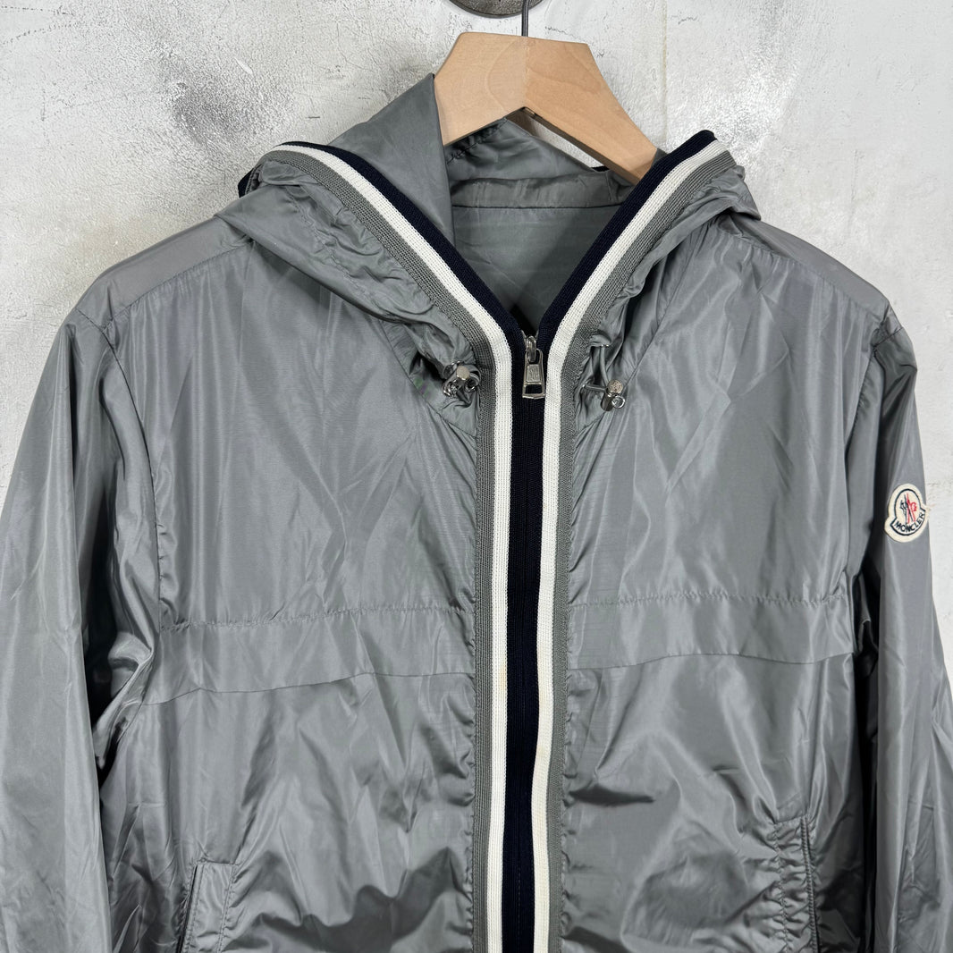 Moncler Anton Giubotto Silver Windbreaker
