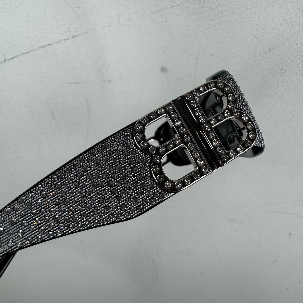 Balenciaga BB0096S Rhinestone Sunglasses