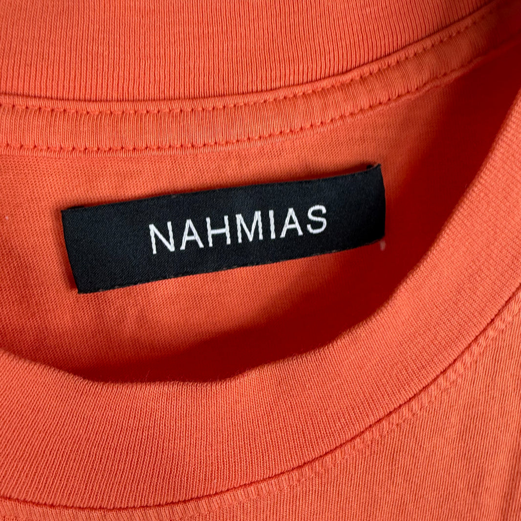 Nahmias Orange Logo T-Shirt