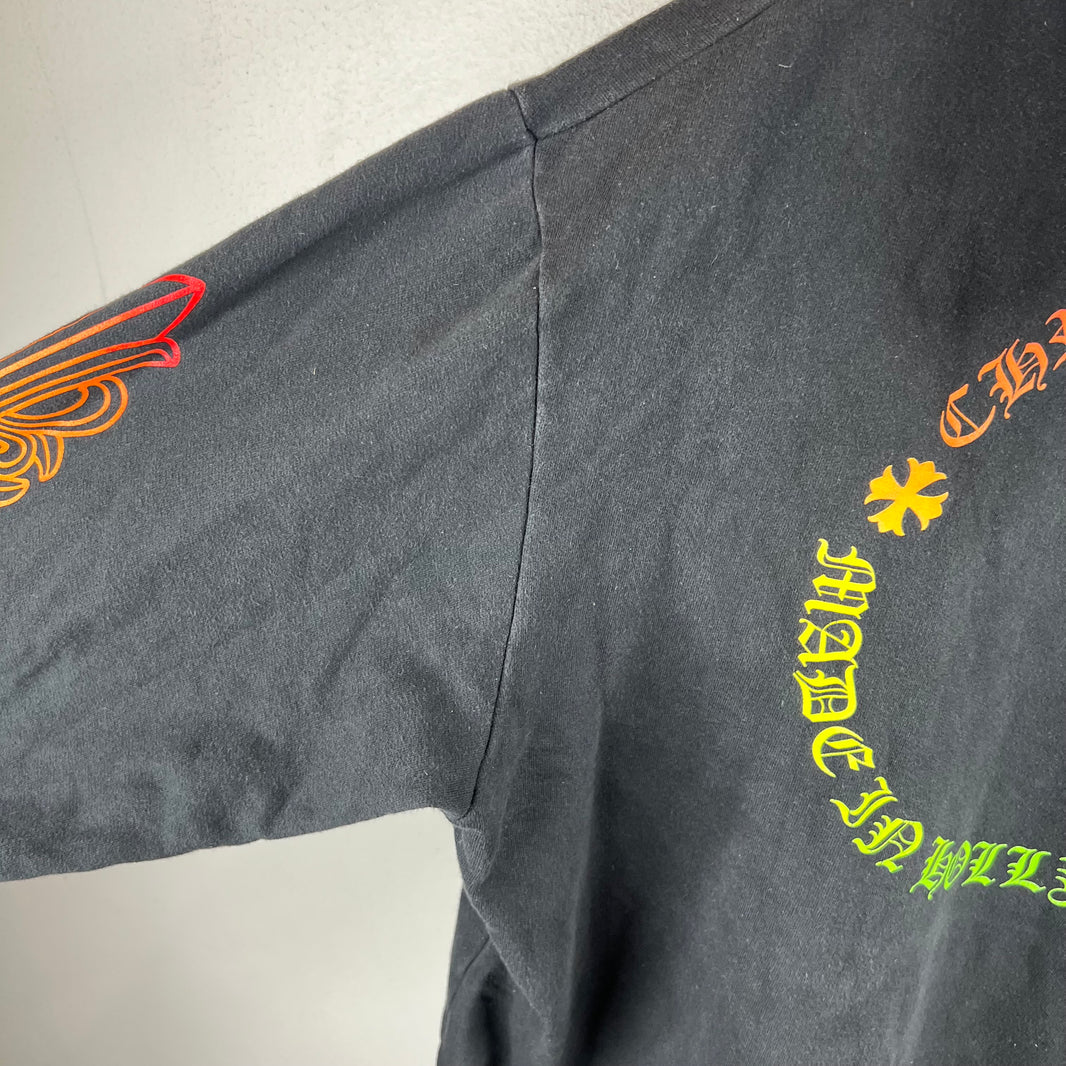 Chrome Hearts Gradient Circle/Fleur Hoodie