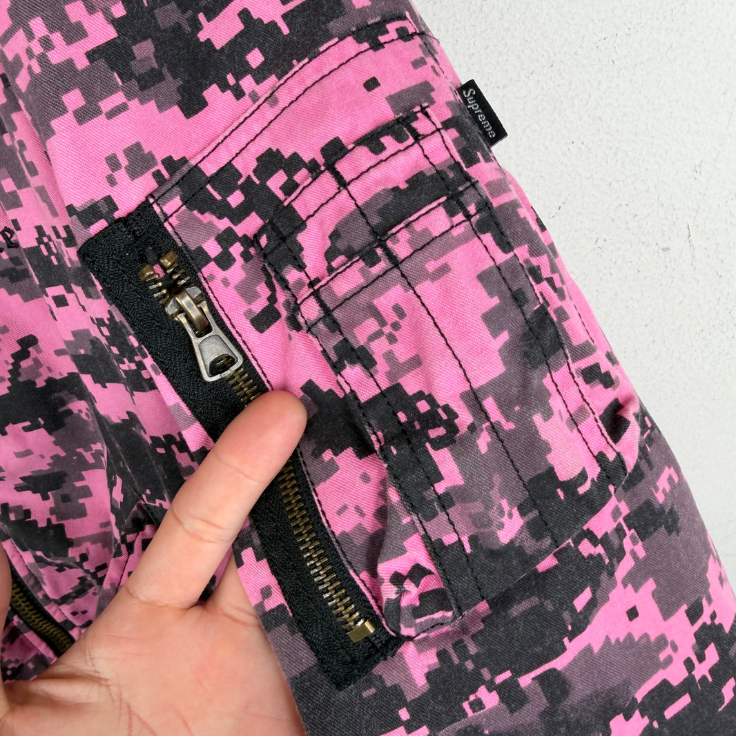 Supreme Digi-Camo Pink Bomber Jacket