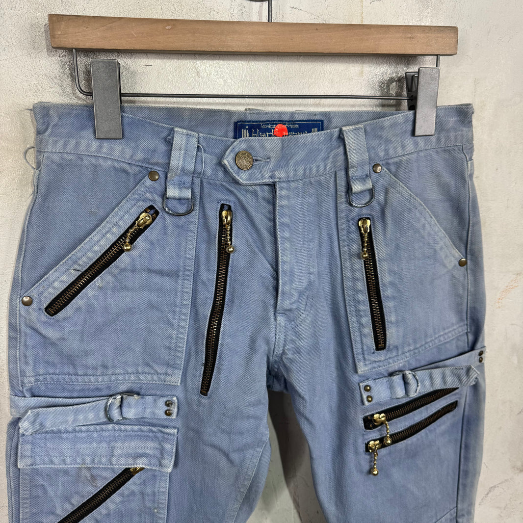 Blackmeans Blue Biker Jeans