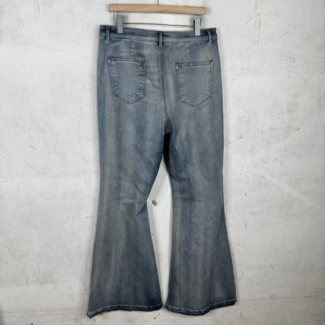 DRKSHDW Mineral Wash Bolan Bootcut Jeans