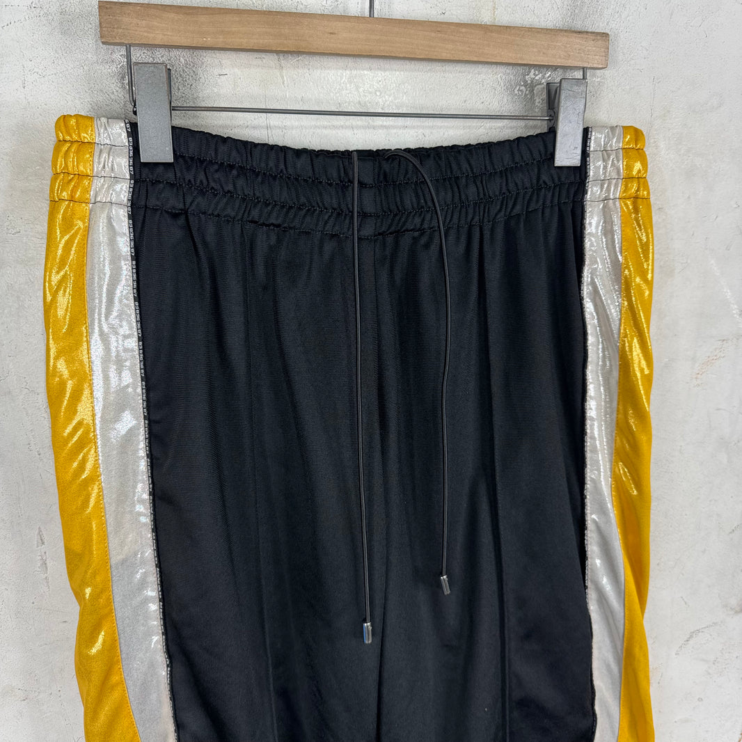 Vetements Foil Snap Flare Track Pants