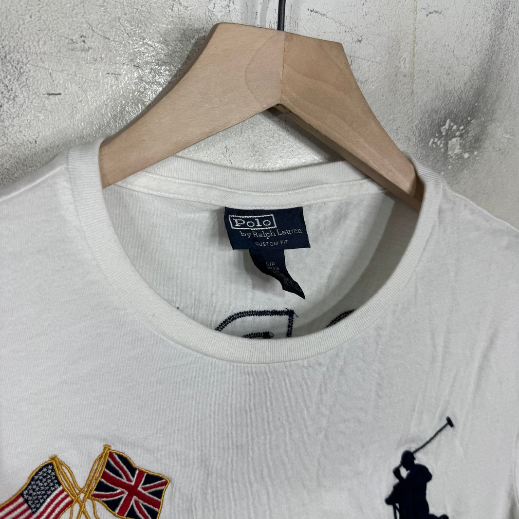 Ralph Lauren White Britain Big Pony T-Shirt