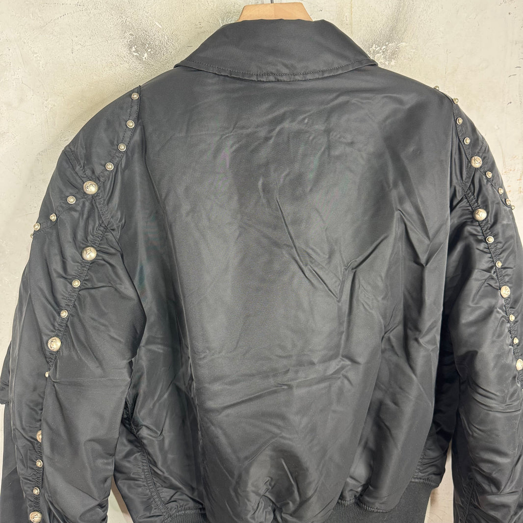 Thug Club x Alpha Industries Studded Bomber
