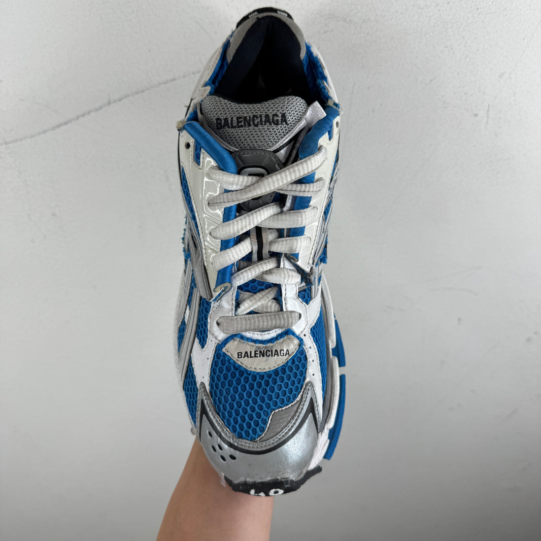 Balenciaga Blue/White Runner Sneakers
