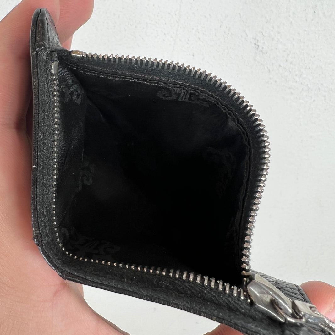 Chrome Hearts Plus Leather Coin Pouch