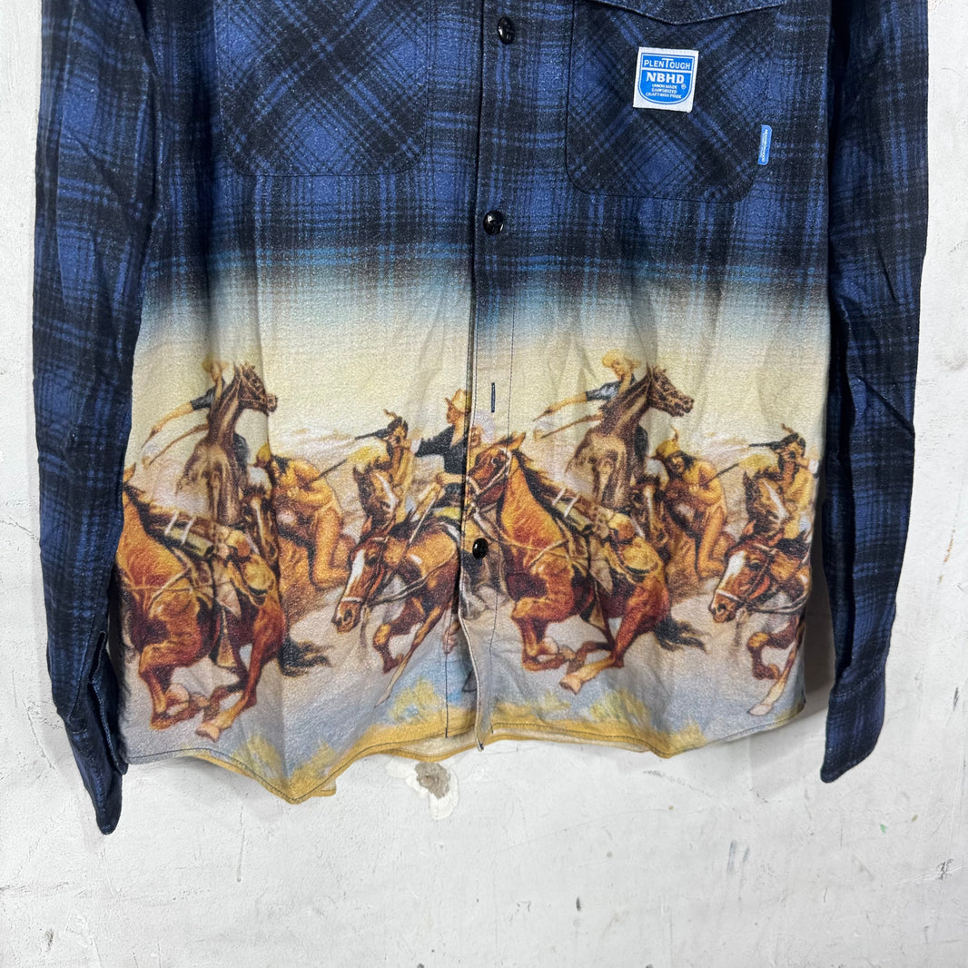 Neighborhood Horses Flannel